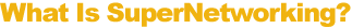 What Is SuperNetworking?